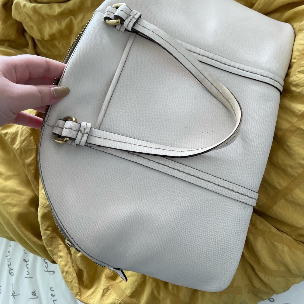 Coach White Handbag - Picture 2 of 6